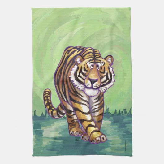 Linge De Cuisine Cadeaux et accessoires de tigre (Vertical)