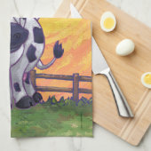 Linge De Cuisine Cadeaux et accessoires de vache (Quart Plié)