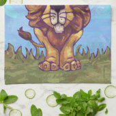 Linge De Cuisine Cadeaux et accessoires Lion (Plié)
