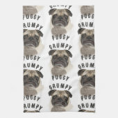 Linge De Cuisine Cadeaux Grumpy Puggy (Vertical)