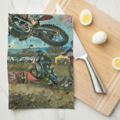 Linge De Cuisine Cadeaux motocyclistes (Quart Plié)