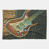 Linge De Cuisine Cadeaux pour guitariste (Horizontal)