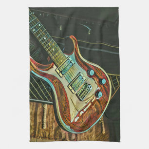 Linge De Cuisine Cadeaux pour guitariste