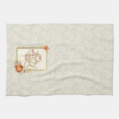 Linge De Cuisine Cadre de citrouille pour dire merci (Horizontal)