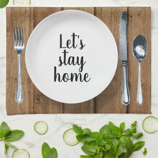 Linge De Cuisine Cadre Du Dîner En Chêne (Plié)