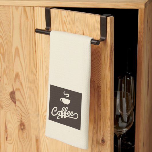 Linge De Cuisine Café (Pliage en tiers)
