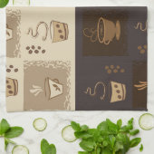 Linge De Cuisine Café (Plié)