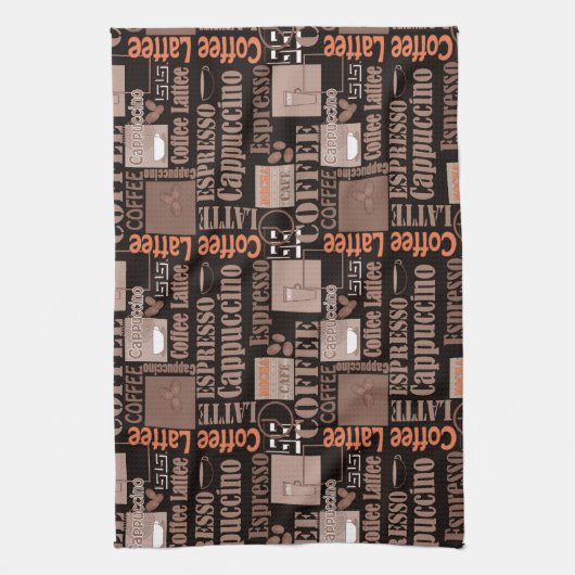 Linge De Cuisine Café (Vertical)