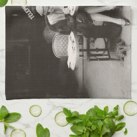 Linge De Cuisine Café (Plié)