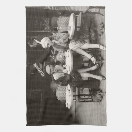 Linge De Cuisine Café (Vertical)