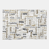 Linge De Cuisine Café (Horizontal)