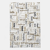 Linge De Cuisine Café (Vertical)