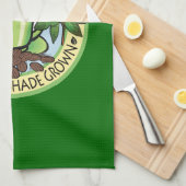 Linge De Cuisine Café à l'ombre (Quart Plié)