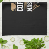 Linge De Cuisine Café Art Café Et Mascara (Plié)