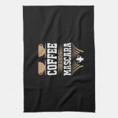 Linge De Cuisine Café Art Café Et Mascara (Vertical)