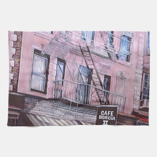 Linge De Cuisine Café Borgia (Horizontal)