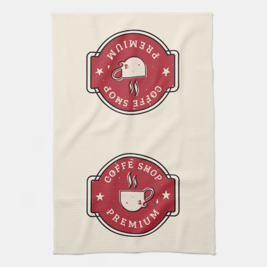 Linge De Cuisine Café | Café Premium (Vertical)