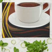 Linge De Cuisine Café d'art de café (Plié)