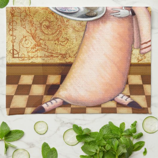 Linge De Cuisine Café de chef (Plié)