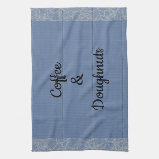 Linge De Cuisine Café et beignets (Vertical)