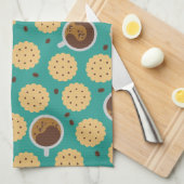 Linge De Cuisine Café et cookies (Quart Plié)