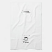 Linge De Cuisine Café Fort (Vertical)