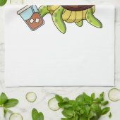 Linge De Cuisine Café glacé tortue (Plié)