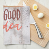 Linge De Cuisine Café Lover Café Est Toujours Une Bonne Idée (Quart Plié)