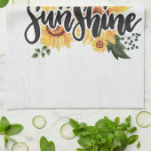 Linge De Cuisine Café Lover Et Soleil (Plié)