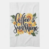 Linge De Cuisine Café Lover Et Soleil (Vertical)