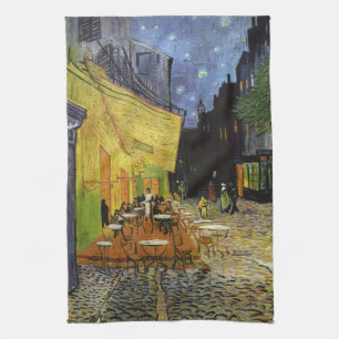 Linge De Cuisine Café nocturne de Van Gogh