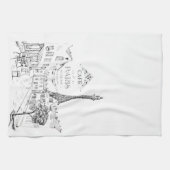 Linge De Cuisine Café Paris (Horizontal)