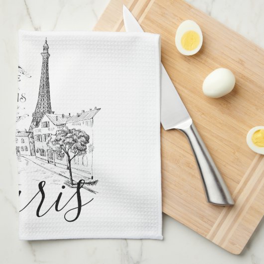 Linge De Cuisine Café Paris (Quart Plié)