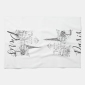 Linge De Cuisine Café Paris (Horizontal)