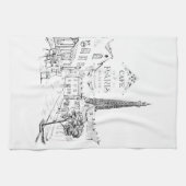 Linge De Cuisine Café Paris (Horizontal)