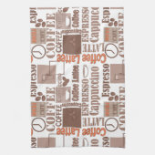 Linge De Cuisine Café préféré (Vertical)