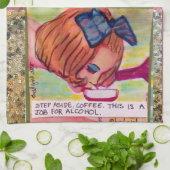 Linge De Cuisine Café-serviette (Plié)