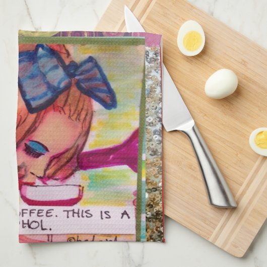 Linge De Cuisine Café-serviette (Quart Plié)