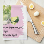 Linge De Cuisine Caipirinha Cocktail Recette (Quart Plié)