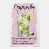 Linge De Cuisine Caipirinha Cocktail Recette (Vertical)