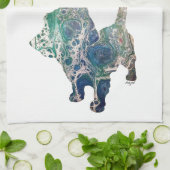 Linge De Cuisine Cairn Terrier, Cairn Terrier (Plié)