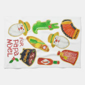 Linge De Cuisine Cajun Christmas Cookies Kitchen Towne (Horizontal)