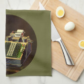 Linge De Cuisine Calculatrice comptable Comptometer Entreprise Vint (Quart Plié)