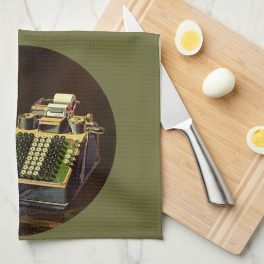 Linge De Cuisine Calculatrice comptable Comptometer Entreprise Vint (Quart Plié)