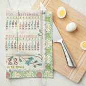 Linge De Cuisine Calendrier 2022 (Voir la description pour la nouve (Quart Plié)