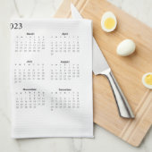 Linge De Cuisine Calendrier Asheville Ukulele Society 2023 (Quart Plié)