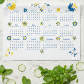 Linge De Cuisine Calendrier Dala 2026 (Plié)