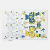 Linge De Cuisine Calendrier Dala 2026 (Horizontal)