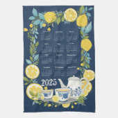 Linge De Cuisine Calendrier Lemon Garden 2025 (Vertical)