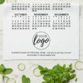 Linge De Cuisine Calendrier - logo, promotion d'entreprise (Plié)